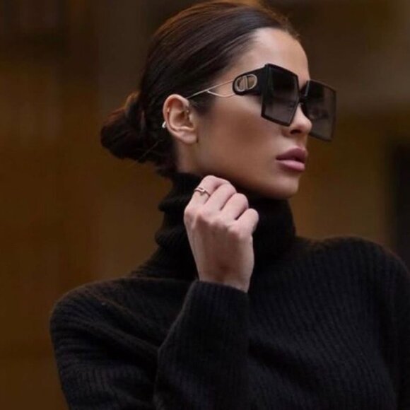 ?️ New Dior 30MONTAIGNE SU 60D0 Sunglasses - Bordeaux/Gold Frame main image 7